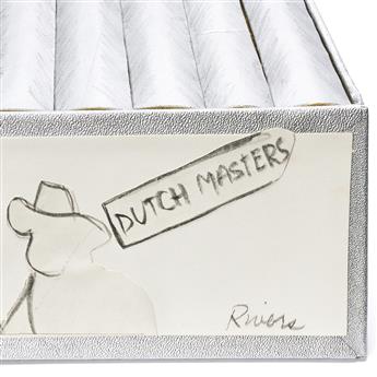 LARRY RIVERS Dutch Masters Cigar Box.